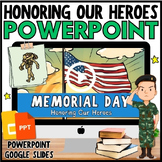 Memorial Day PowerPoint Informational for K-2nd Grade