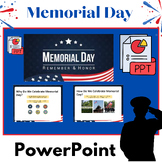 Memorial Day PowerPoint for K-2nd Grade | Memorial Day Activity