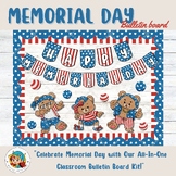 Memorial Day Printable Bulletin Board Letters, classroom d