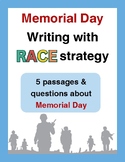 Memorial Day RACE Writing Strategy Activity - Printable Ho