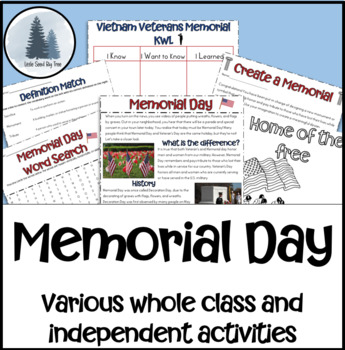 FREE Memorial Day Printables and Some Interesting History