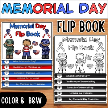 Memorial Day Flip Book - Elementary Nest