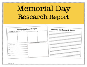 Preview of Memorial Day Research Report