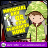 Memorial Day Scavenger Hunt with Memorial Day Trivia | QR 