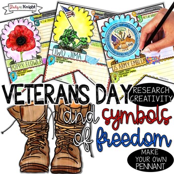 Preview of Memorial Day, Symbols of Freedom, Research, Pennant, Make Your Own Banner
