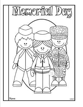Memorial Day Tab Booklet by Classroom 