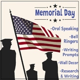 Memorial Day - Thinking Prompts, Writing Activities, Wall 