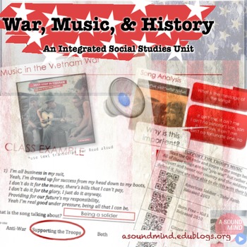 Preview of War, Music, & History : An Integrated Social Studies Unit