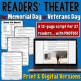 Memorial Day/Veteran's Day Readers' Theater Script in Prin