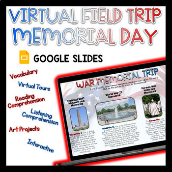 Preview of Memorial Day Virtual Field Trip - 2nd, 3rd, 4th, and 5th Grade