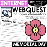 Memorial Day WebQuest - Internet Scavenger Hunt Activity