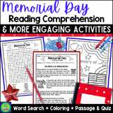 Memorial Day Word Search | Memorial Day Coloring Pages & R