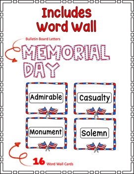 memorial day worksheet activities by apples class tpt