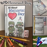 Memorial Day Writing Activity Mini Book