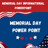 Memorial Day Reading Comprehension Informational PowerPoin
