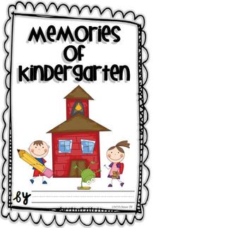 Memories of Kindergarten Memory Book by First Grade Fever by Christie