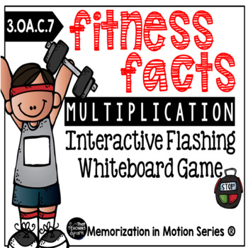 Preview of Brain Break Memorization in Motion Multiplication Fitness Facts