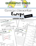 Memorize Europe CAPITALS ▪ Lesson Plan ▪ Audio Mp3 ▪ Works