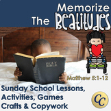 Memorize The Beatitudes - Memory Verse Pack, Sunday School