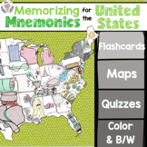 Memorizing Mnemonics for the United States Geography [Flas