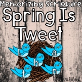 Memorizing Scripture | Spring Is Tweet