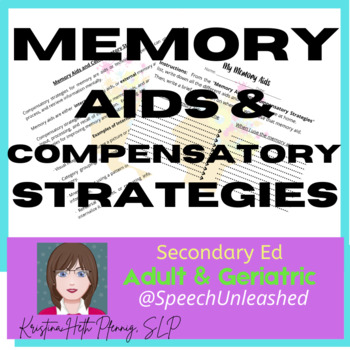 Preview of Memory Aids and Compensatory Strategies-No Prep