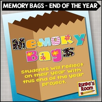 Preview of End of the Year Memory Bag Activity for ANY Grade