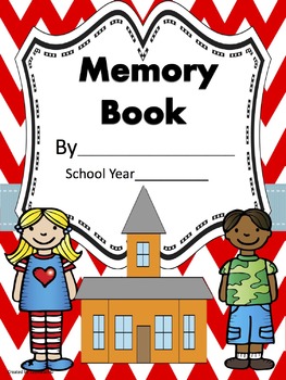 Preview of Captivating Memories: School Year Memory Book for Early Grades, Kindergarten-3