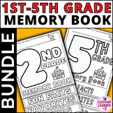 1st- 5th Memory Book Bundle End Of The Year Activities wit