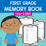 Preview of First Grade Memory Book | End of the Year Activities