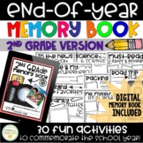 End-of-Year Memory Book - 2nd Grade - DIGITAL + PRINTABLE