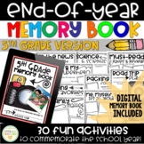End-of-Year Memory Book - 5th Grade - DIGITAL + PRINTABLE