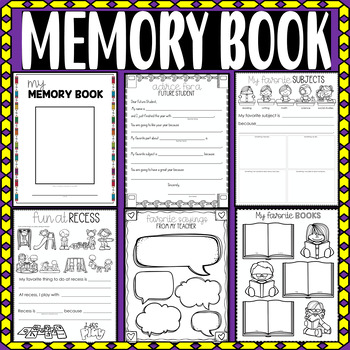 Memory Book: A Year of Joy and Growth || Printable And Digital Resource