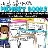 End of the Year Reflection Activity Memory Book Fun Last W