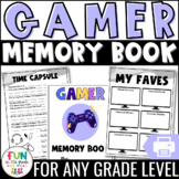 End of the Year Activity | Memory Book: Video Game Theme {
