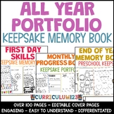 Memory Book Keepsake Bundle First Week, Monthly Portfolio,
