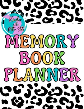 Preview of Memory Book Planner