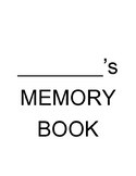 Memory Book Template