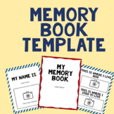 Memory Book Template for patients with Dementia