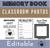 Memory Book for Photos and End of Year Gift