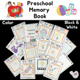 Memory Book for Preschool, Kindergarten, End of Year, Keep