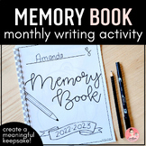 Memory Books - Early Writers Monthly Writing Activity for 