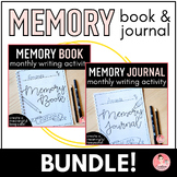 Memory Books and Journals - Beginner Writers Monthly Activ