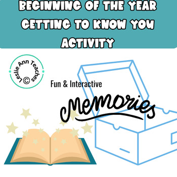 Preview of FREE Memory Box GET TO KNOW YOU Activity "Send Home Letter" Literature Follow-Up