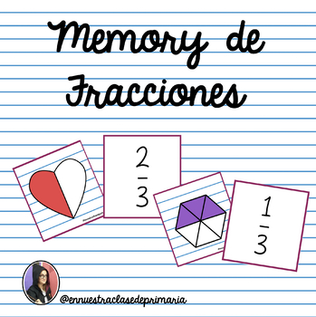 Preview of Memory Fracciones - Fractions Memory