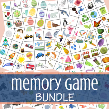 Distance Learning: Classic Memory Game BUNDLE by Yogalore | TpT
