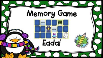 Preview of Memory Game: Éadaí