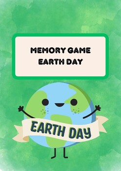 Preview of Memory Game - Earth Day