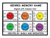 Genres Memory Game