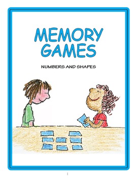 Preview of Numbers and Shapes Memory Game
